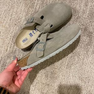 stone coin birks - new without tags! size 38: just a little too snug for me